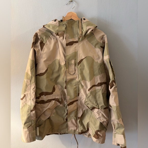 Us army parka desert camouflage rain coat - Picture 1 of 11